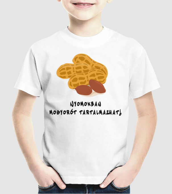  minta fehér pólón