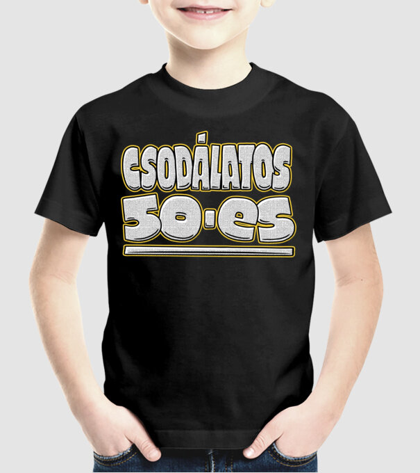 minta fekete pólón