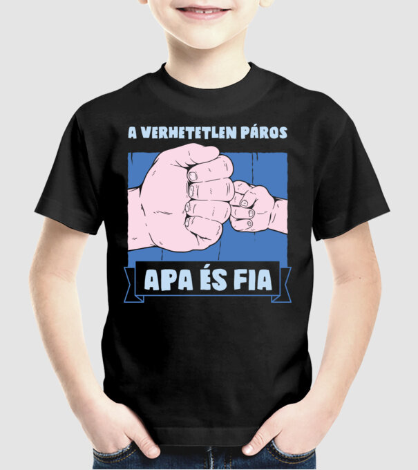  minta fekete pólón