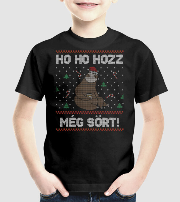 minta fekete pólón