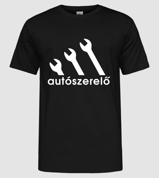  minta fekete pólón