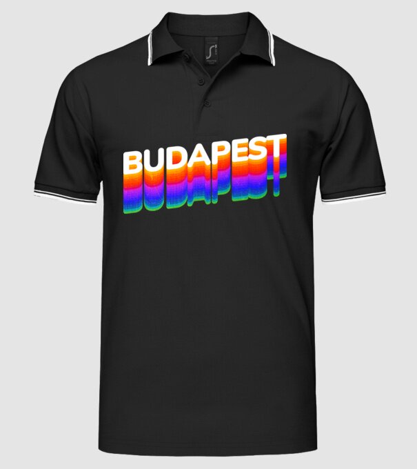  minta fekete pólón