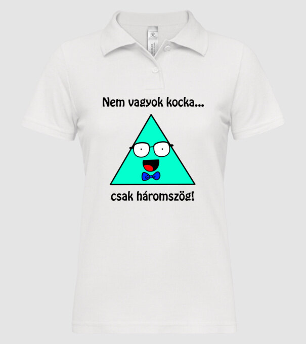  minta fehér pólón