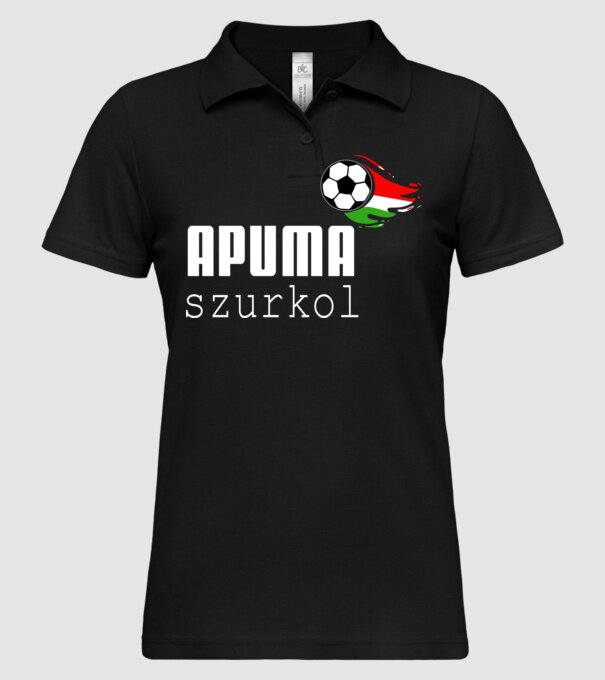 minta fekete pólón