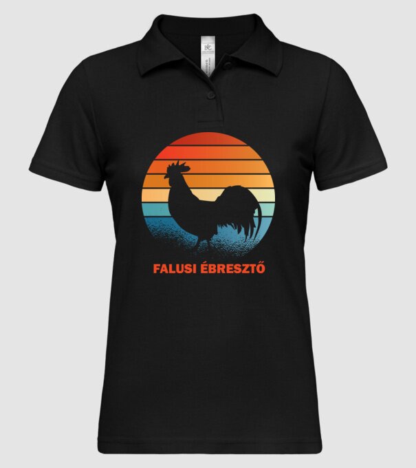  minta fekete pólón