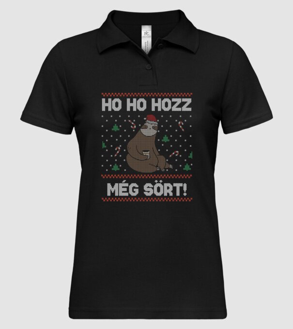  minta fekete pólón