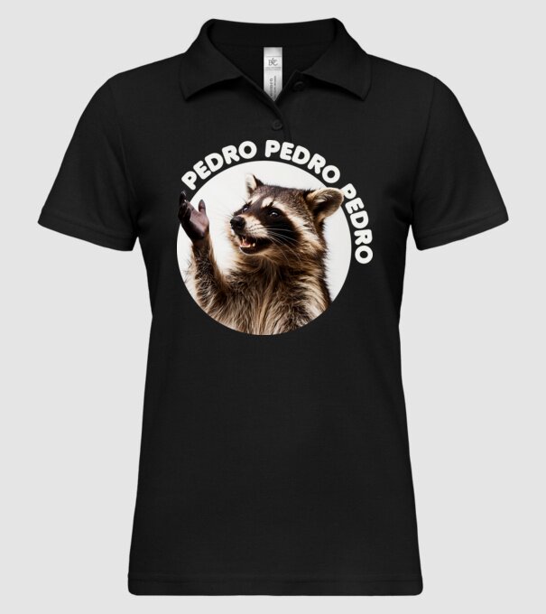  minta fekete pólón
