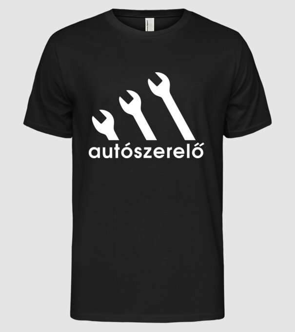  minta fekete pólón