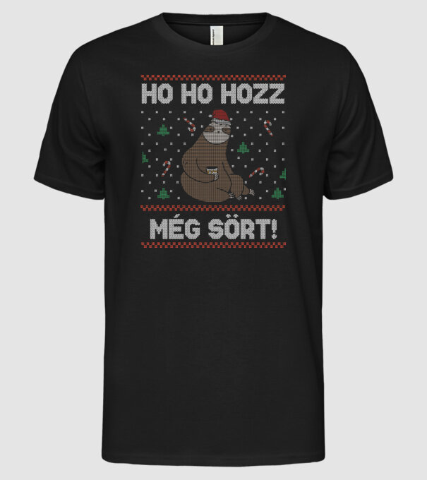  minta fekete pólón