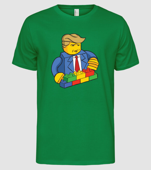  minta zöld pólón