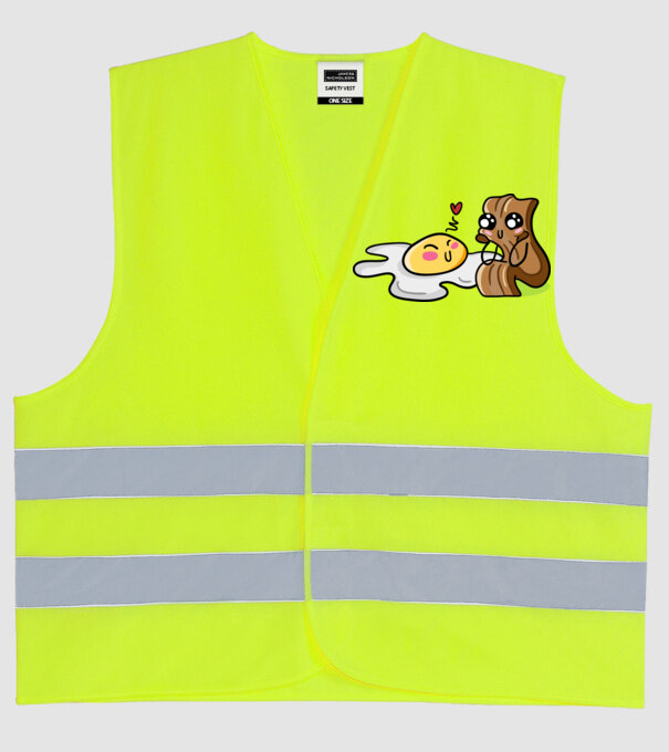 minta neonsárga pólón
