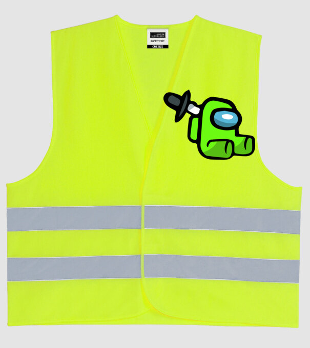  minta neonsárga pólón