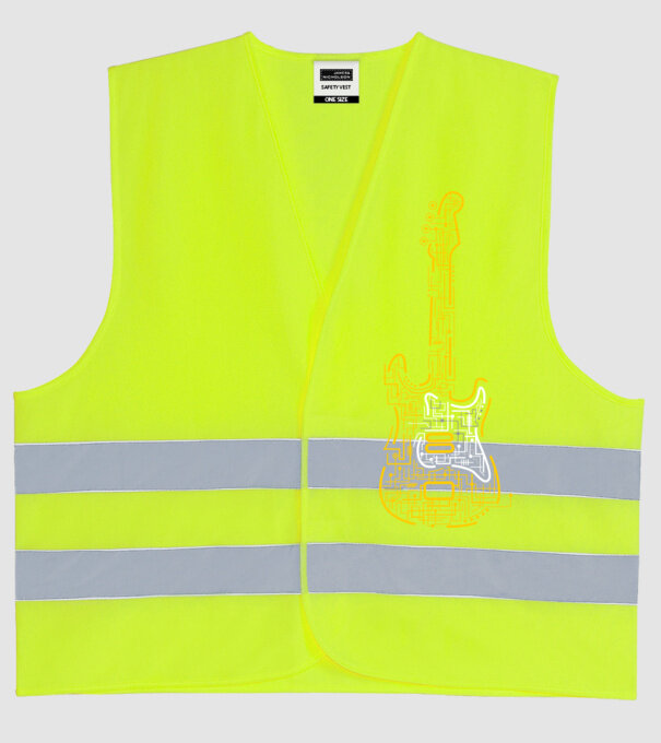  minta neonsárga pólón