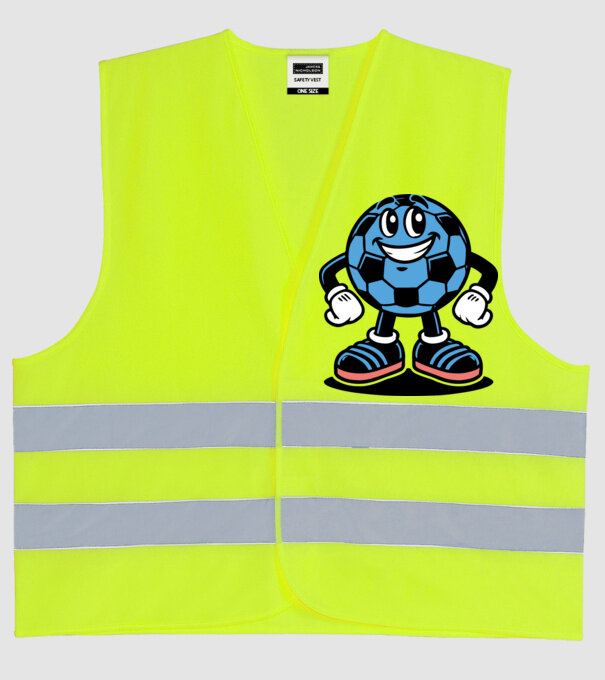  minta neonsárga pólón