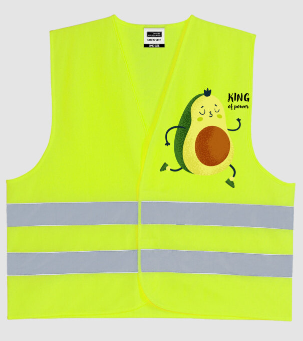  minta neonsárga pólón
