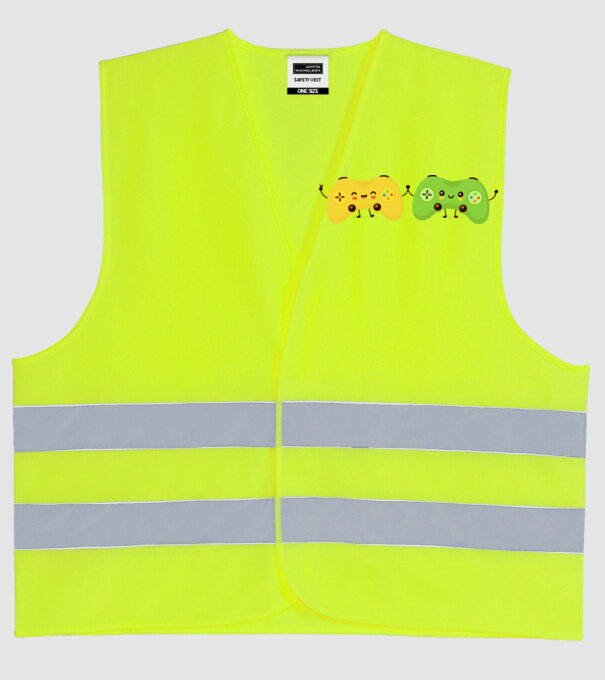  minta neonsárga pólón