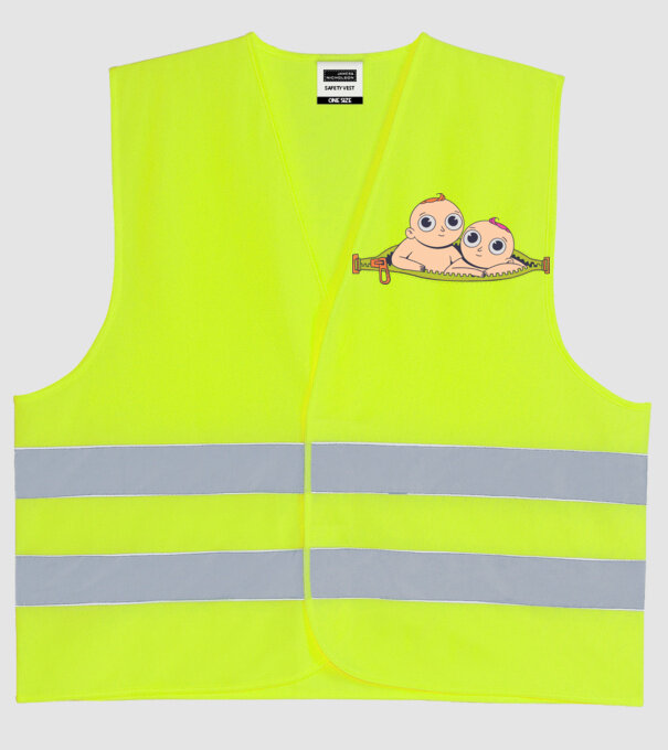  minta neonsárga pólón