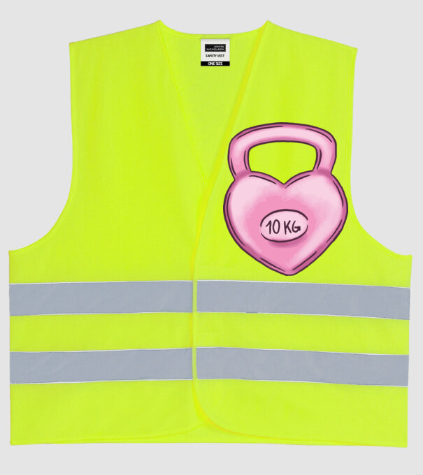  minta neonsárga pólón