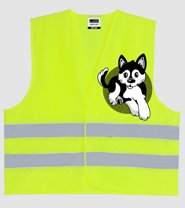  minta neonsárga pólón
