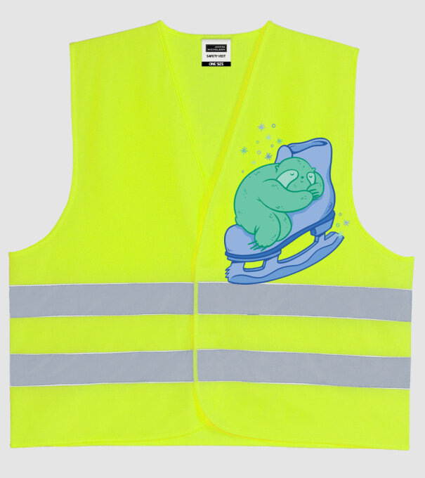  minta neonsárga pólón