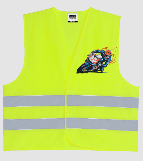 minta neonsárga pólón
