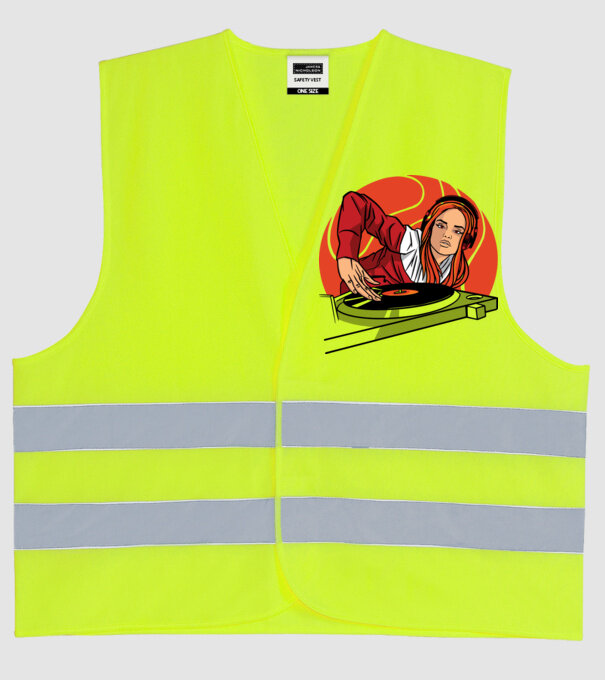  minta neonsárga pólón