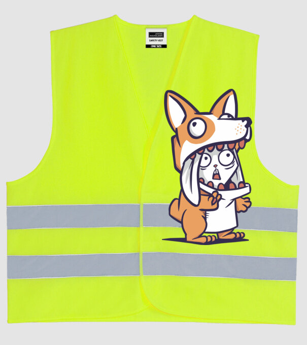  minta neonsárga pólón