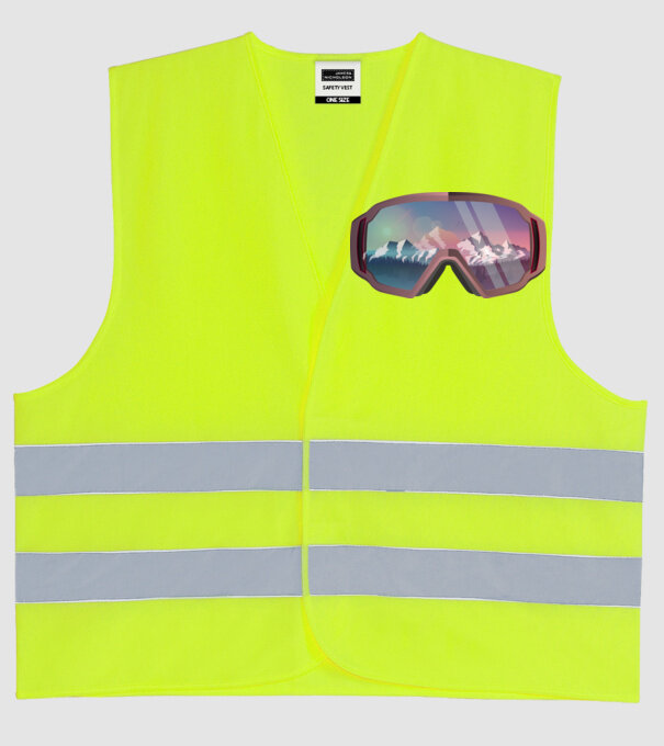  minta neonsárga pólón