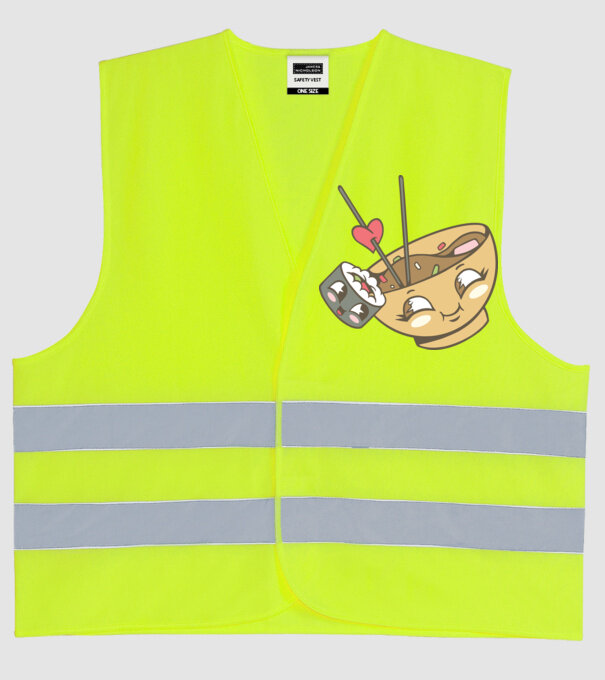  minta neonsárga pólón