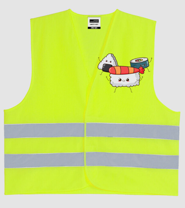  minta neonsárga pólón
