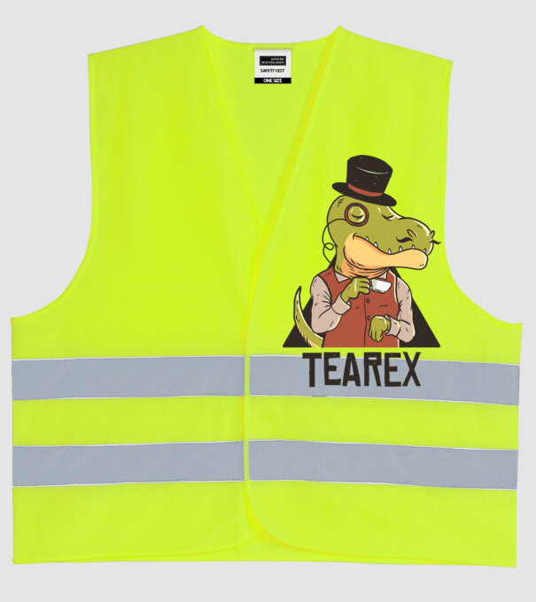  minta neonsárga pólón