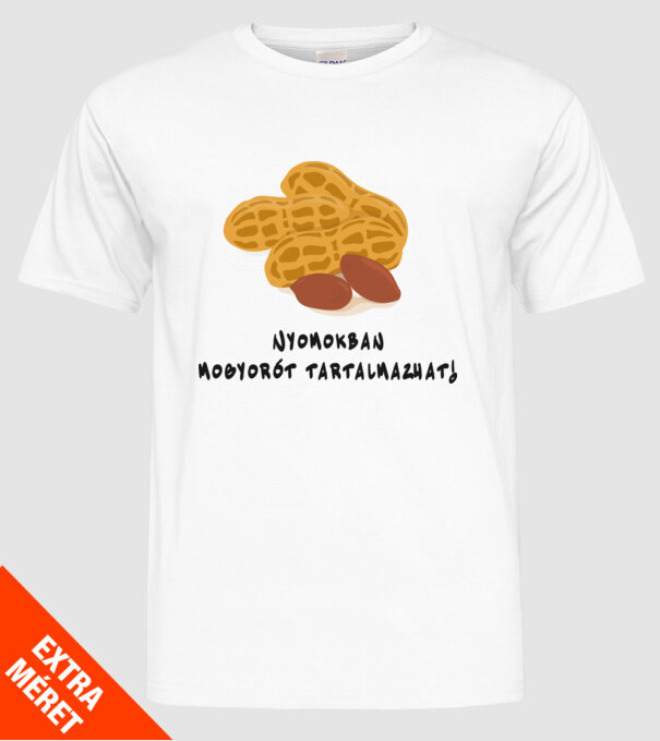  minta fehér pólón