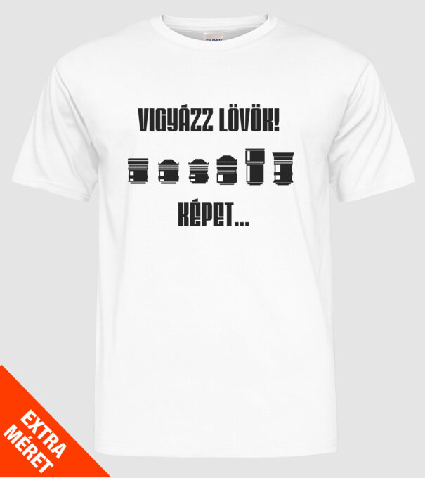  minta fehér pólón