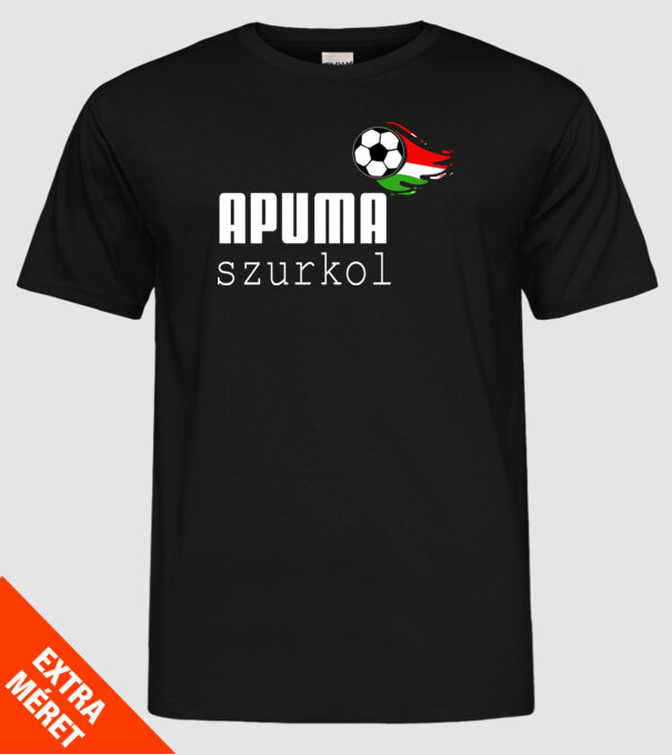  minta fekete pólón
