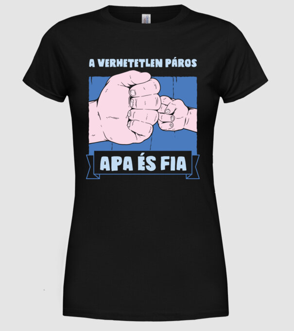 minta fekete pólón