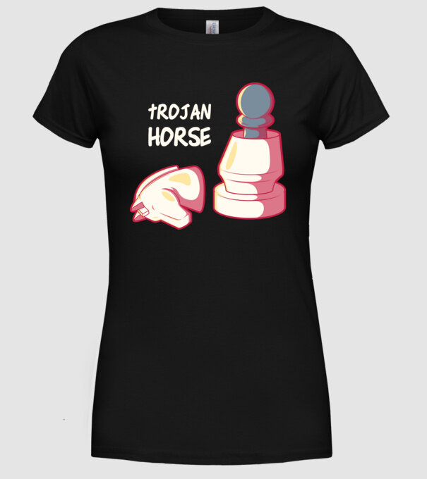  minta fekete pólón