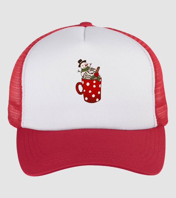  minta fehér/piros pólón