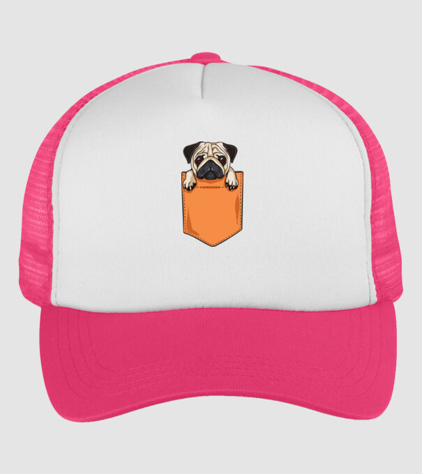  minta neonpink pólón