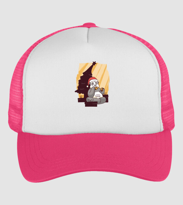  minta neonpink pólón