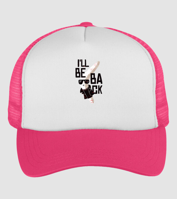  minta neonpink pólón