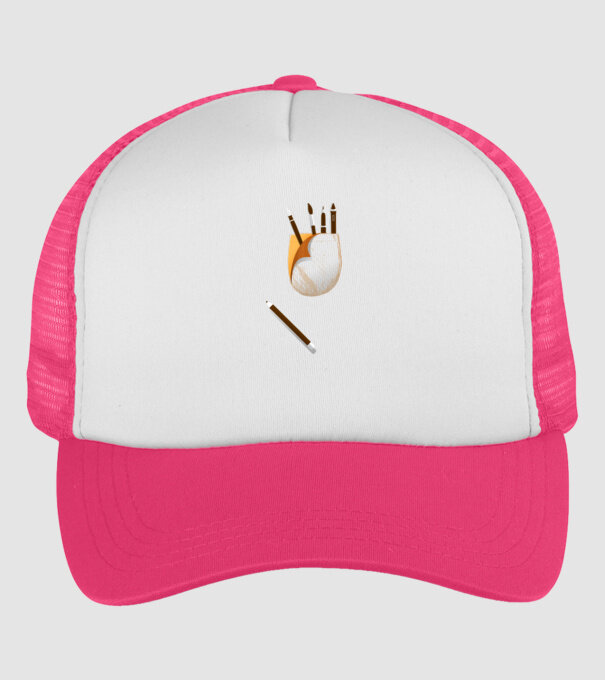  minta neonpink pólón