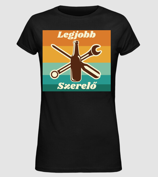  minta fekete pólón