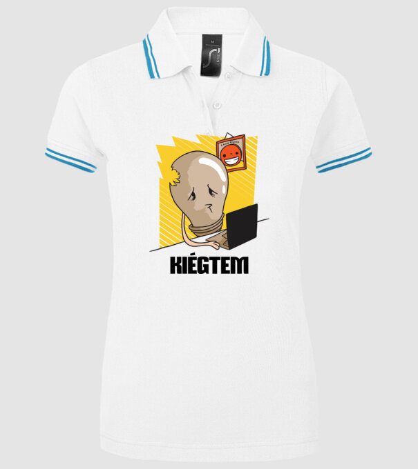 minta fehér pólón