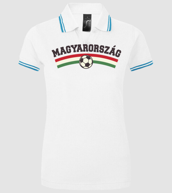  minta fehér pólón