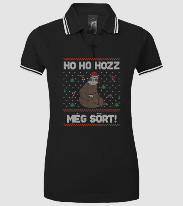  minta fekete pólón