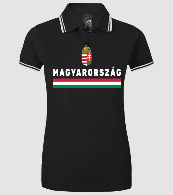  minta fekete pólón