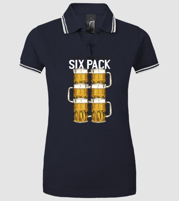  minta sötétkék pólón