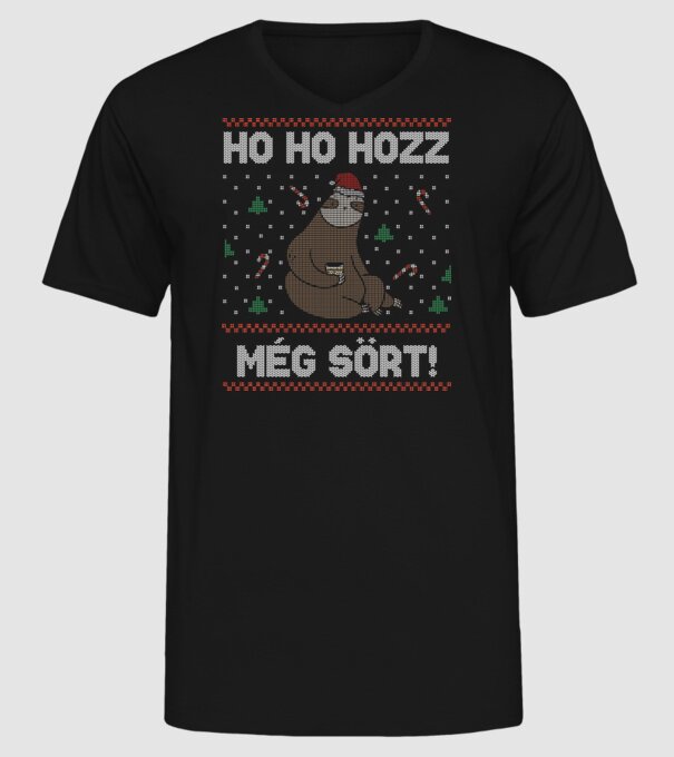  minta fekete pólón