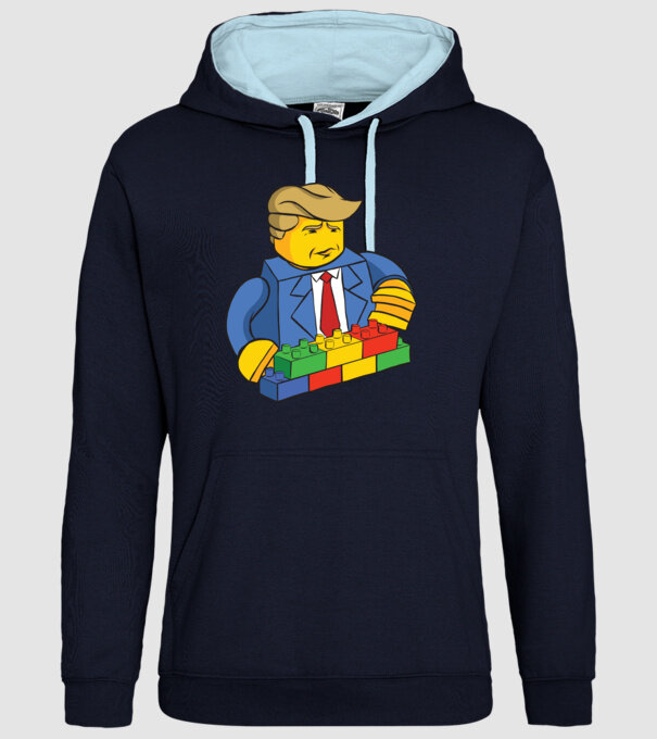  minta sötétkék pólón