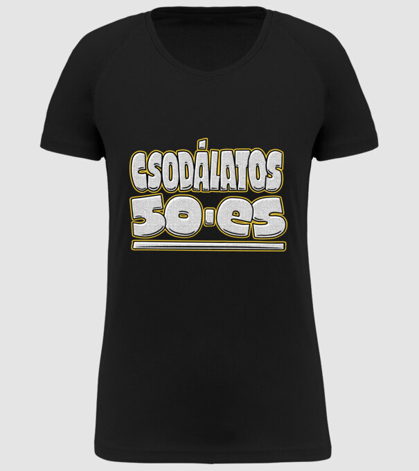  minta fekete pólón